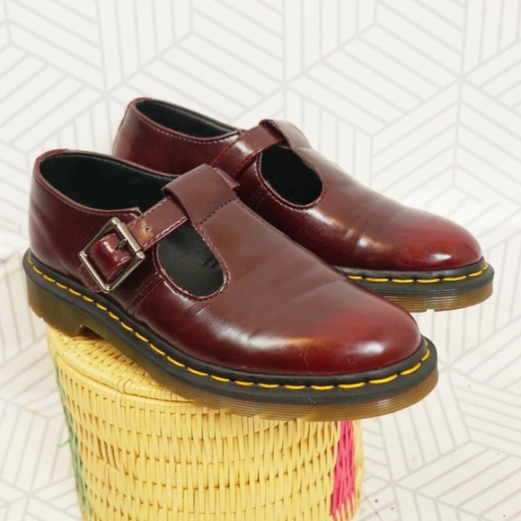 Dr. Martens Shoes - Dr. Marten Vegan Leather Polley Mary Jane shoe